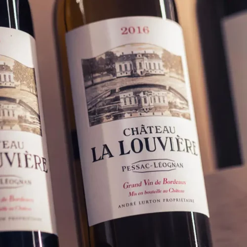 bouteille chateau la louviere blanc 2016