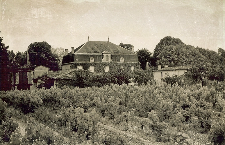 château Couhins-Lurton dans les années 1970
