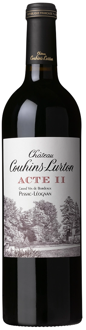 bouteille Acte II de Château Couhins-Lurton rouge