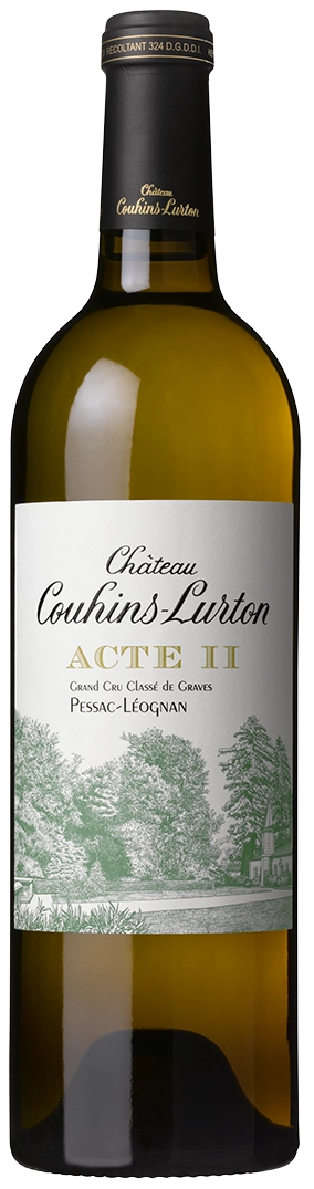 bouteille Acte II de Château Couhins-Lurton blanc