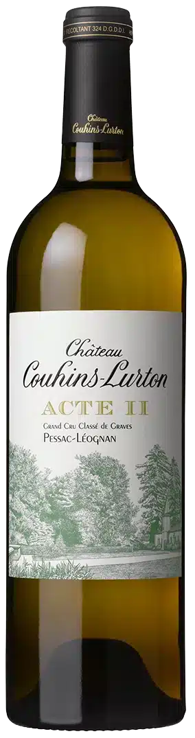 bouteille Acte II de Château Couhins-Lurton rouge