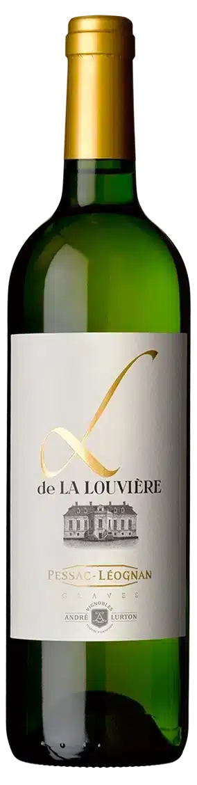 bouteille L de La Louvière blanc