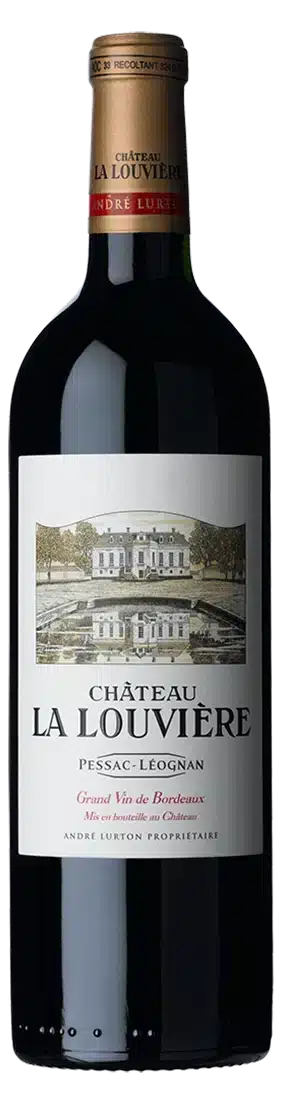 bouteille Château La Louvière rouge