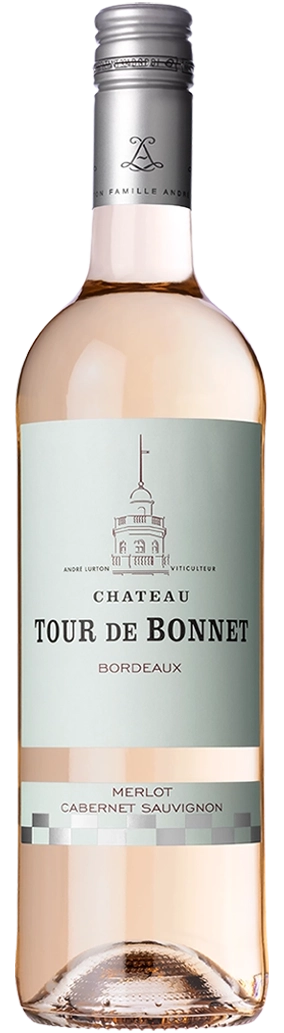bouteille, Château Tour de Bonnet, rosé
