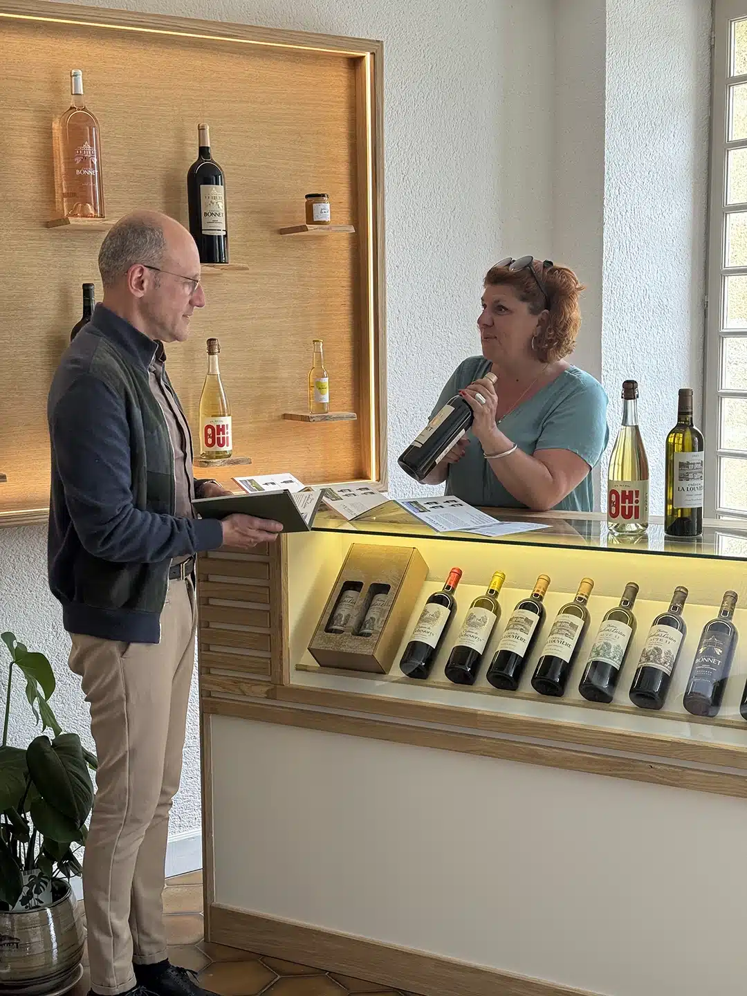 Boutique vente de vin direct producteur Bordeaux