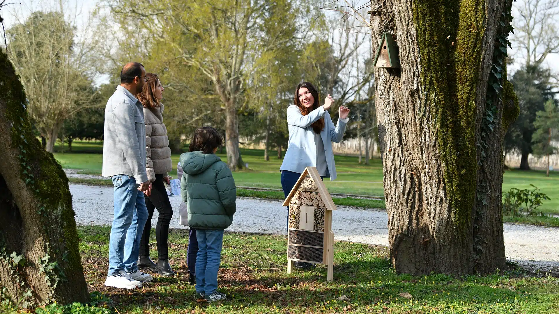 visite chateau bordeaux en famille nature